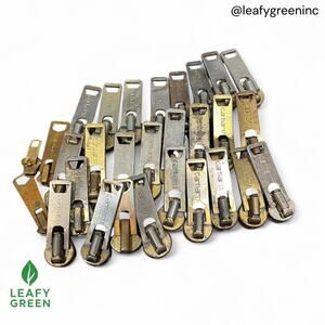 Lot of 29 Carhartt OEM Brass Zipper Pull Replacement Hardware Bulk Wholesale VTG